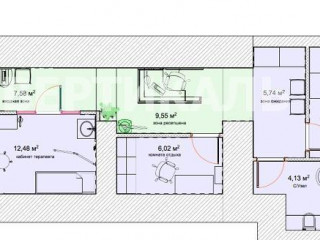 Фотография Аренда помещения свободного назначения, 70 м² , улица Земляной Вал 54с1  №10