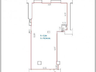 Фотография Аренда помещения свободного назначения, 74 м² , улица Красная Пресня 38  №4