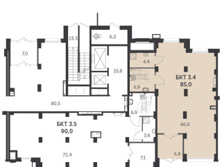 Фотография Продажа офиса, 85 м² , улица Полковника Романова 13  №2