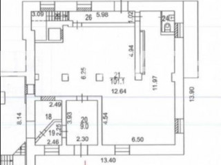 Фотография Аренда помещения свободного назначения, 146 м² , Кутузовский проспект 10  №12