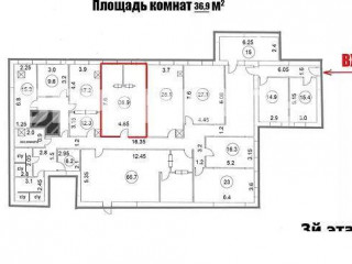 Фотография Аренда офиса, 73 м² , 2-й Кожевнический переулок 12  №9