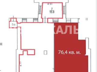 Фотография Аренда помещения свободного назначения, 105 м² , улица Арбат 25/36  №6