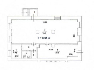 Фотография Аренда помещения свободного назначения, 124 м² , улица Маршала Рыбалко 1  №2