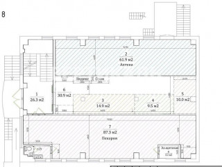 Фотография Аренда помещения свободного назначения, 150 м² , Ашхабадская улица 4А  №5