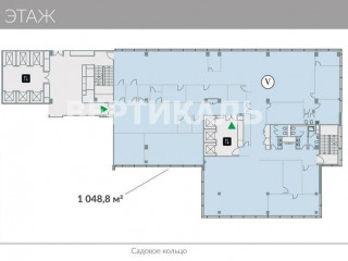 Фотография Аренда офиса, 1049 м² , улица Земляной Вал 9  №6