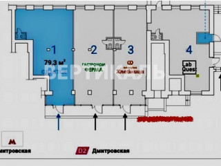 Фотография Продажа помещения свободного назначения, 79 м² , Бутырская улица 97  №3