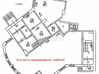 Фотография Аренда офиса, 111 м² , Новослободская улица 11  №17