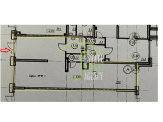 Фотография Аренда магазина, 81 м² , Октябрьская набережная 40  №9