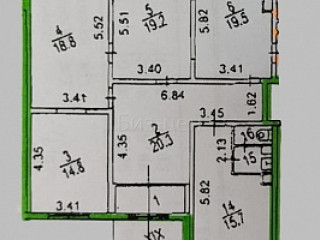 Фотография Аренда офиса, 115 м² , Лухмановская улица 34  №7