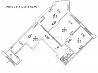 Фотография Аренда офиса, 106 м² , Минская улица 1Гк1  №20