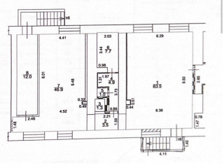 Фотография Аренда помещения свободного назначения, 129 м² , Шмитовский проезд 1  №2