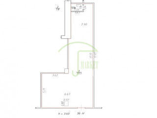 Фотография Аренда магазина, 73 м² , проспект Большевиков 9к1  №6