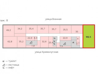 Фотография Аренда офиса, 99 м² , Кременчугская улица 19к1  №2