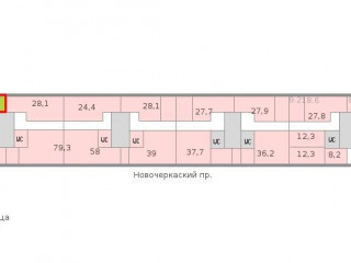 Фотография Аренда офиса, 40 м² , Новочеркасский проспект 58  №2