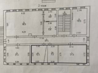 План помещения: Аренда офиса, 100 м² , улица Обнорского 64 , №2