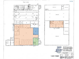 План помещения: Аренда производственного помещения, 1543 м² , улица Бутлерова  , №2