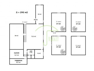 Фотография Аренда офиса, 290 м² , Зеленков переулок 7  №12