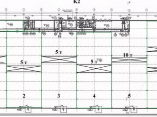 План помещения: Продажа склада, 9500 м² , Луговая улица  , №1