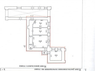 План помещения: Аренда офиса, 67 м² , Средний проспект Васильевского острова  , №1