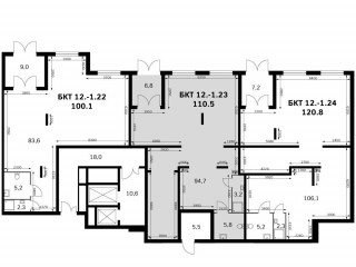 Фотография Продажа офиса, 111 м² , посёлок Развилка 46  №2