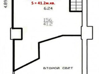 План помещения: Аренда магазина, 123 м² , Левашовский проспект  , №1