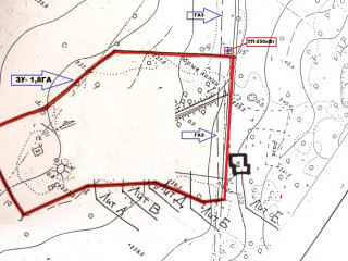 План помещения: Продажа земельного участка, 18000 м² , улица Строителей 36 , №1