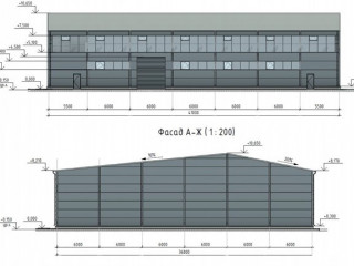 План помещения: Аренда производственного помещения, 6000 м² , Московское шоссе  , №1