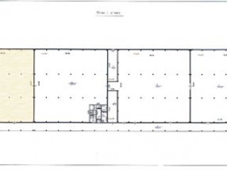 План помещения: Аренда склада, 2500 м² , Вырицкое шоссе  , №2