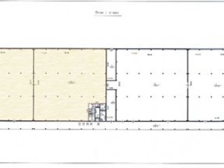 План помещения: Аренда склада, 2500 м² , Вырицкое шоссе  , №1