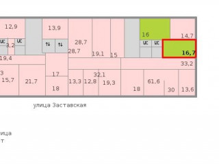 Фотография Аренда офиса, 17 м² , Заставская улица 3  №2