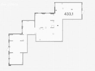 Фотография Аренда помещения свободного назначения, 433 м² , Сосновая улица 5к1  №2