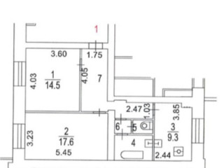 Фотография Продажа помещения свободного назначения, 59 м² , Ленинградский проспект 66  №1