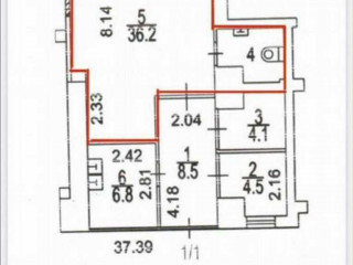 Фотография Аренда помещения свободного назначения, 50 м² , Беломорская улица 26с2  №3