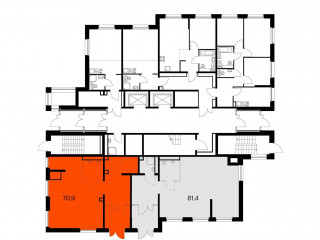 Фотография Продажа помещения свободного назначения, 71 м² , улица имени Владимира Жириновского 7к4  №2