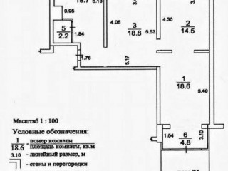 Фотография Аренда помещения свободного назначения, 79 м² , Осенний бульвар 20к1  №5