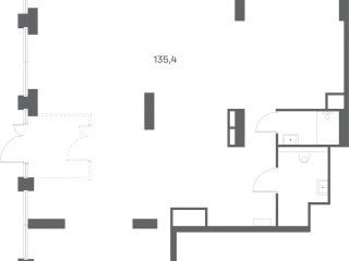 Фотография Продажа помещения свободного назначения, 135 м² , Южнопортовая улица 42с1  №1