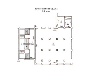 Фотография Продажа магазина, 645 м² , Кутузовский проспект 36А  №1