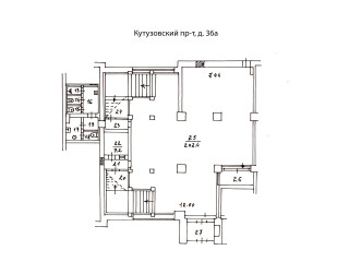 Фотография Продажа магазина, 2279 м² , Кутузовский проспект 36А  №1