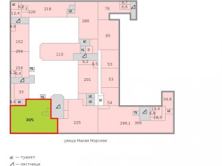 Фотография Аренда офиса, 305 м² , Малая Морская улица 18  №2