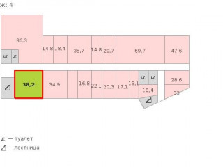 Фотография Аренда офиса, 38 м² , проспект Обуховской Обороны 76к7  №2