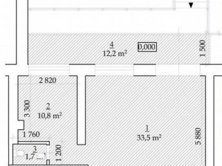 Фотография Аренда помещения свободного назначения, 55 м² , улица Народного Ополчения 41  №5