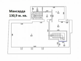 Фотография Аренда помещения свободного назначения, 333 м² , Большая Серпуховская улица 8/7с2  №7