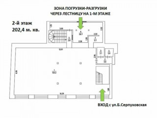 Фотография Аренда помещения свободного назначения, 333 м² , Большая Серпуховская улица 8/7с2  №6