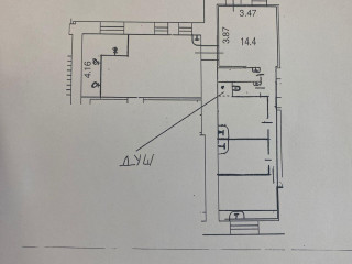 Фотография Аренда помещения свободного назначения, 78 м² , улица Маршала Новикова 4к1  №5