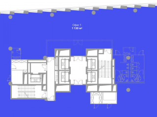 Фотография Аренда офиса, 1130 м² , улица Обручева 23с1  №3