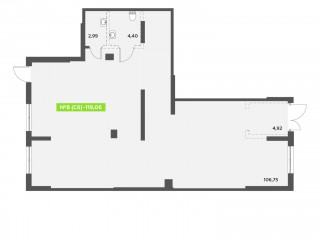 Фотография Продажа офиса, 119 м² , Пулковское шоссе 30  №1