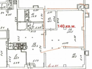 Фотография Аренда помещения свободного назначения, 140 м² , Смольная улица 35с1  №2