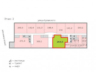 Фотография Аренда офиса, 265 м² , Киевская улица 5  №2