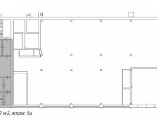 План помещения: Аренда склада, 554 м² , улица Швецова  , №3