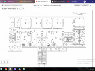 План помещения: Аренда помещения свободного назначения, 400 м² , Бестужевская улица 10 , №2